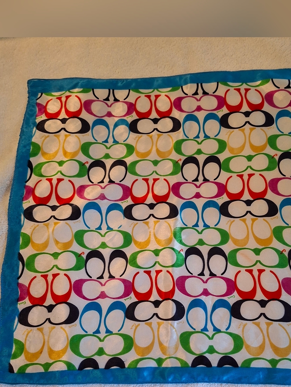 Multi Color Coach Scarf